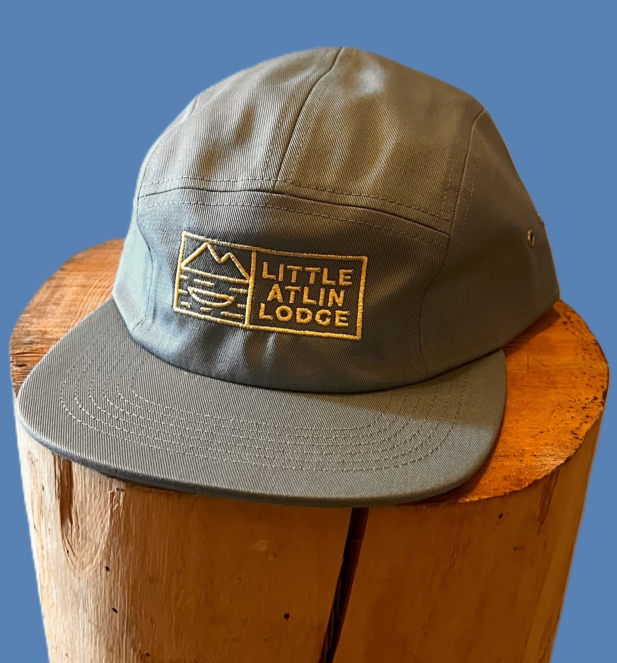 green 5 panel hat