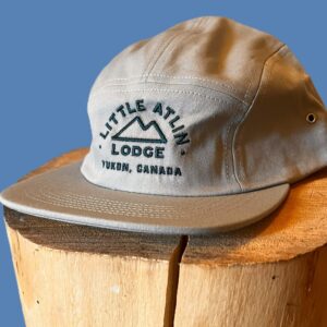 Beige 5 panel hat